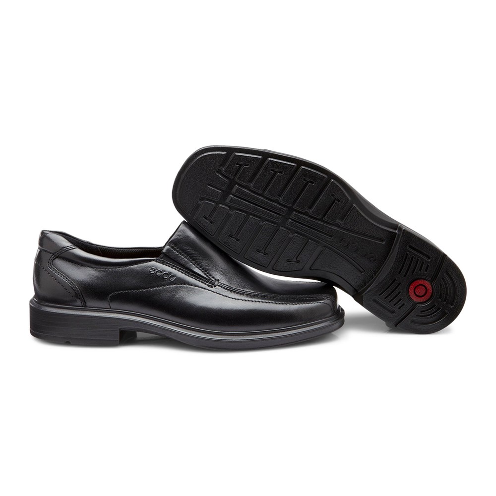 Slip On Hombre - ECCO Helsinki Bike Toe - Negros - MOD420897